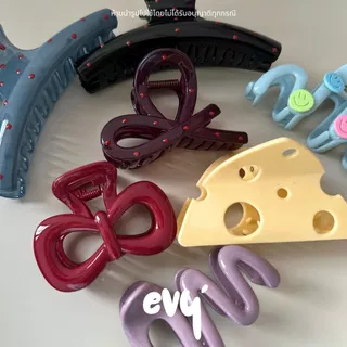 🔥พร้อมส่ง🔥 กิ๊บหนีบผมลายจุด กิ๊บโบว์