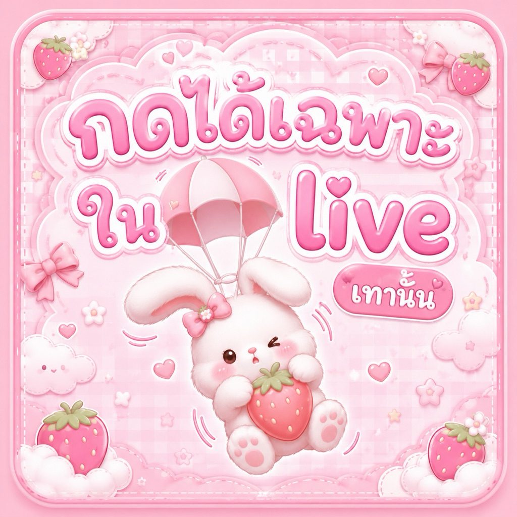 ❌ ห้ามกด กดได้เฉพาะในliveเท่านั้น ❌