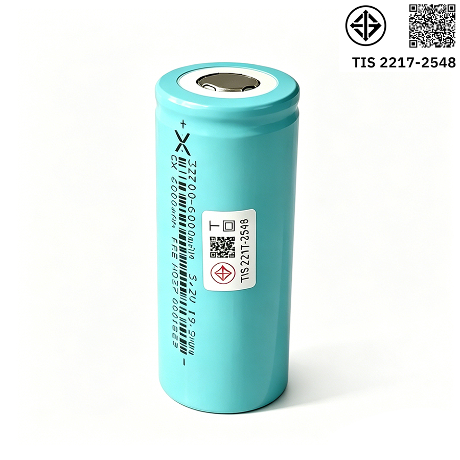 【ราคา 1ก้อน】ใหม่ แบตเตอรี่ LiFePO4 32700 3.2V 6000mAh ลิเธียมฟอสเฟต 32700(32650)