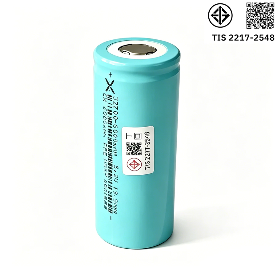 【ราคา 1ก้อน】ใหม่ แบตเตอรี่ LiFePO4 32700 3.2V 6000mAh ลิเธียมฟอสเฟต 32700(32650)