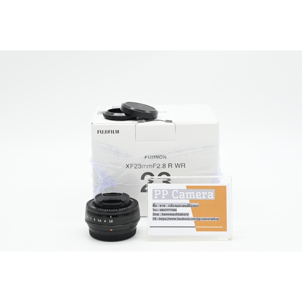 เลนส์ FUJIFILM XF 23mm F/2.8 R WR [มือสอง]