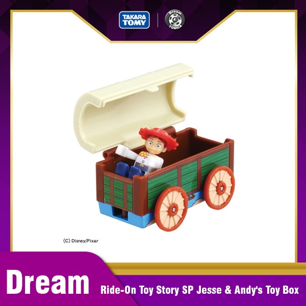 Dream Tomica Ride-On Toy Story SP Jesse & Andy's Toy