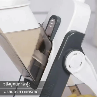 เครื่องหั่นผัก 6in1 พับได้ อเนกประสงค์ ขูดมันฝรั่ง สไลด์ผัก ต้านเชื้อแบคทีเรีย ปลอดภัย ใช้งานง่าย ประหยัดเวลา ครัวเรือน