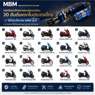 บัตรรับประกันนี้ใช้ได้เฉพาะกับโช้คอัพ MBM วิธีใช้คือให้รีวิว 5 ดาวพร้อมแนบรูปโช้คอัพในลิงก์นี้จึงจะมีผล (บัตรรับประกันนี