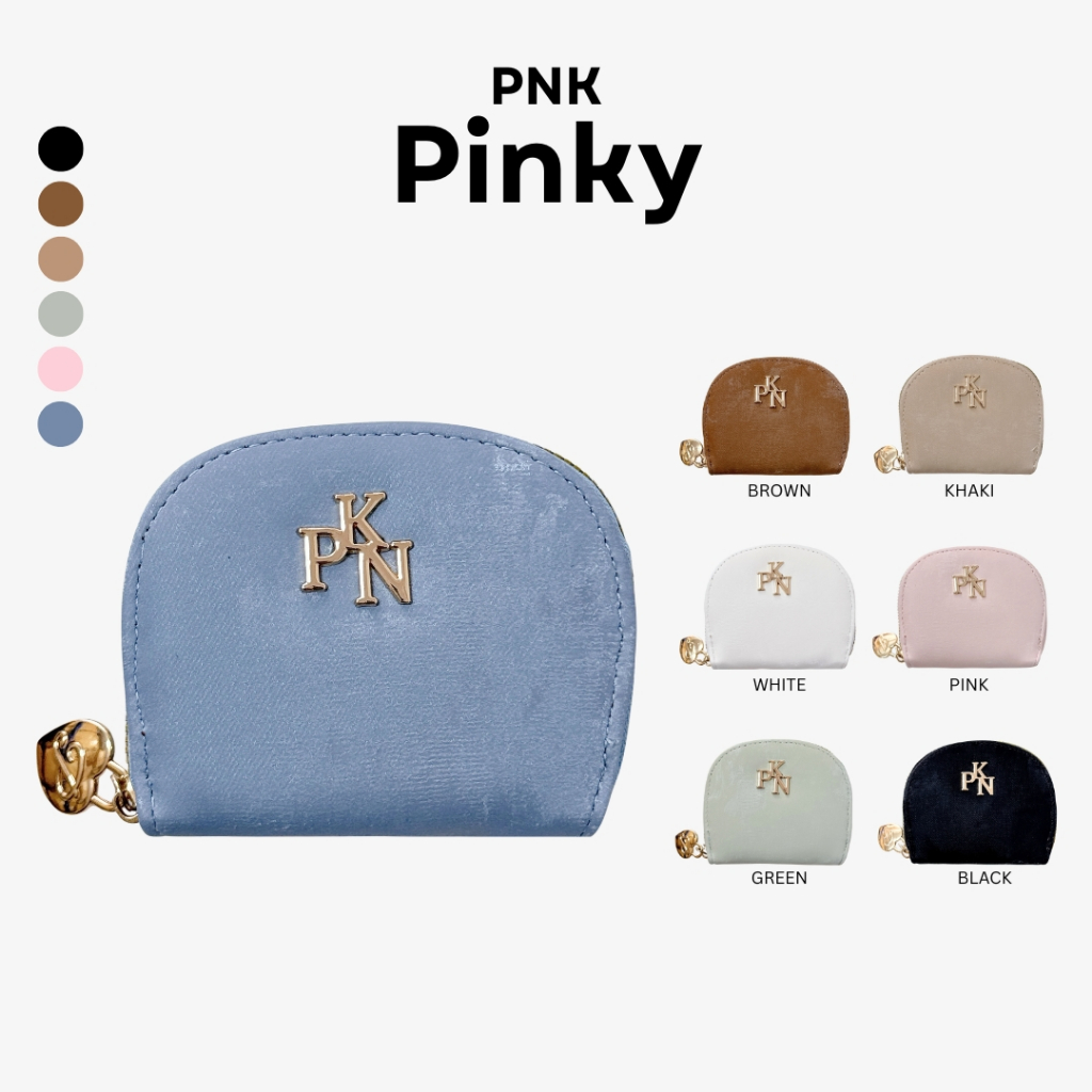 PNK [PINKY] Pinky Wallet สตางค์ทรงครึ่งวงกลม