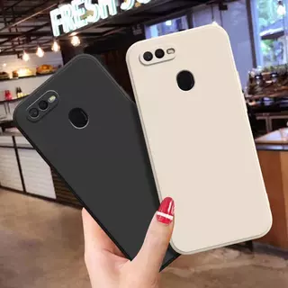 เคสชิลิโคน TPU กำมะหยี่ สำหรับ Oppo A12 A7 A5S A3S F9 F11Pro เคสกันกระแทก กำมะหยี่