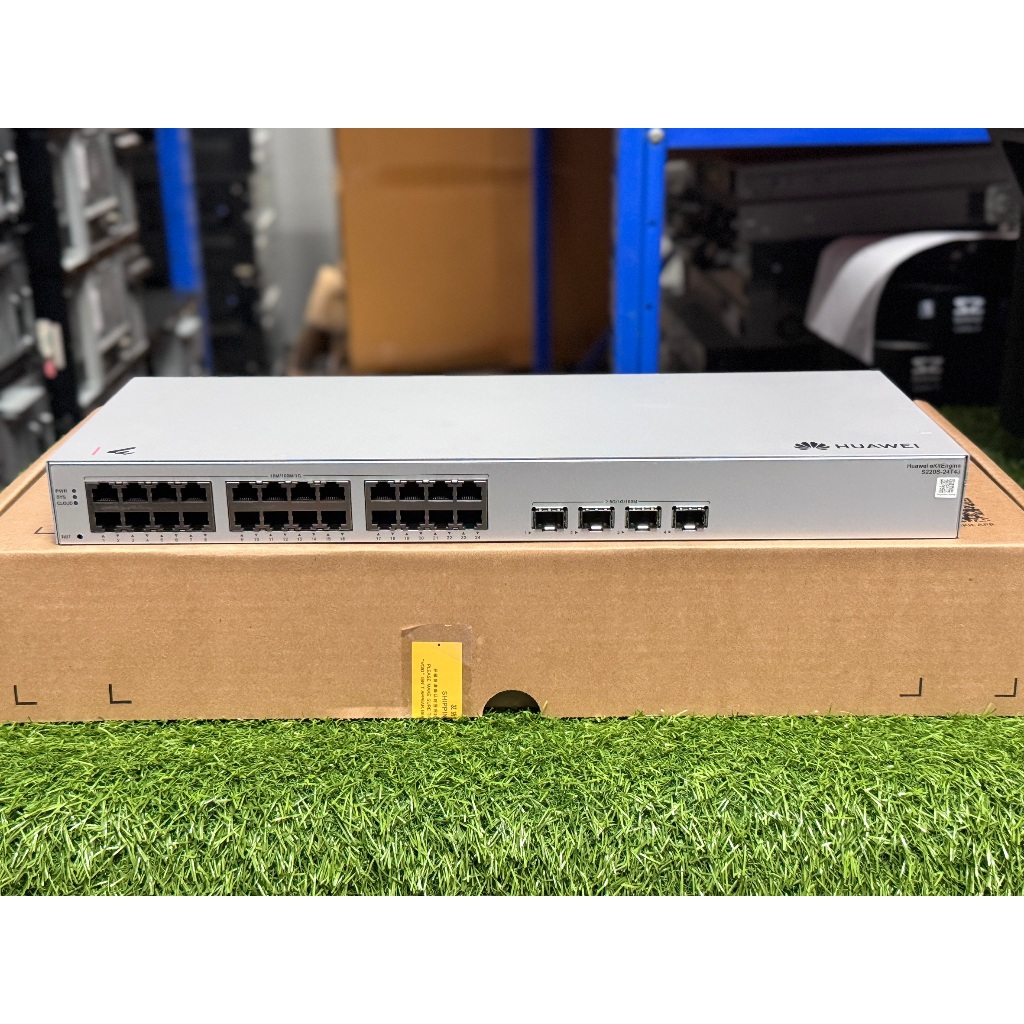 สวิตซ์ Switch HUAWEI eKit S220S-24T4J 4*2.5GB Switch 24 Port Gigabit,SFP ของใหม่