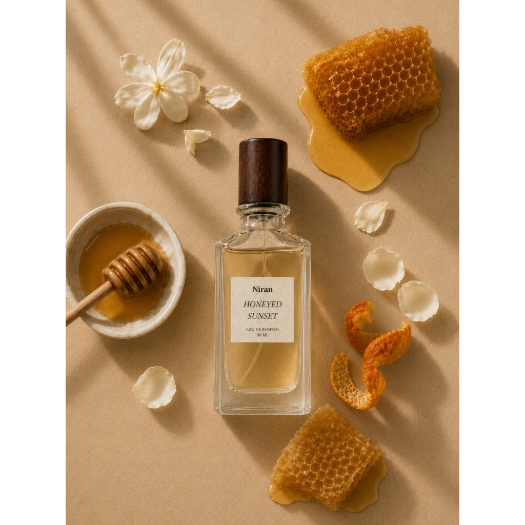 น้ำหอม Niran กลิ่น HONEYED SUNSET ขนาด 10ml และ 55 ml (นิรันดร์) *หวานละมุนๆไม่เลี่ยน