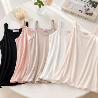 มาใหม่ 🍒Ninameeเสื้อกล้ามผ้านุ่ม อก 37-42 นิ้ว เสื้อกล้ามสาวอวบ เสื้อซับในผ้านุ่ม ใส่สบาย ไม่รัดตัว เสื้อกล้ามซับใน#NN81