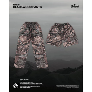 LOOKER® — BLACKWOOD PANTS กางเกงลาย camouflage (CAMPING)