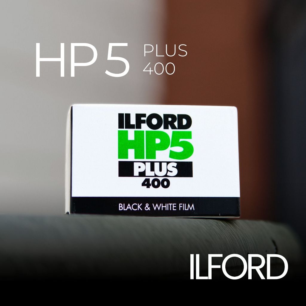 ILFORD HP5 PLUS ISO400 ฟิล์มถ่ายรูป ฟิล์มขาวดำ 36รูป ฟิล์มใหม่
