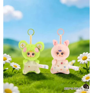 MM Cute pet bean(ยกbox 6 จุ่มพร้อมส่งในไทย)💥ใช้โค๊ดแฟชั่นลด20-30%💥กล่องสุ่มพวงกุญแจแฟชั่น