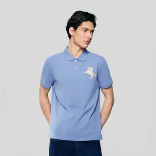 GIORDANO เสื้อโปโลผู้ชาย Men's Slim Napoleon Polo 01016210