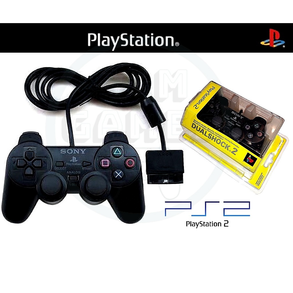 มาใหม่ ! พร้อมส่ง จอย​ PS2 จ​อย ​Playstation​2 จอยเกม PS2 สินค้า​คุณภาพ มีประกัน พร้อมส่งจากไทย