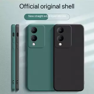 เคสชิลิโคน TPU กำมะหยี่ สำหรับ Vivo Y17S เคสกันกระแทก กำมะหยี่