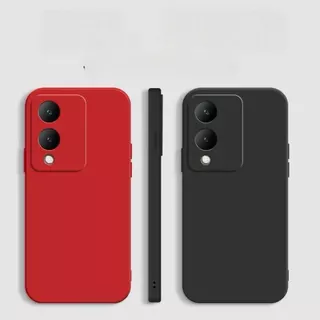 เคสชิลิโคน TPU กำมะหยี่ สำหรับ Vivo Y17S เคสกันกระแทก กำมะหยี่