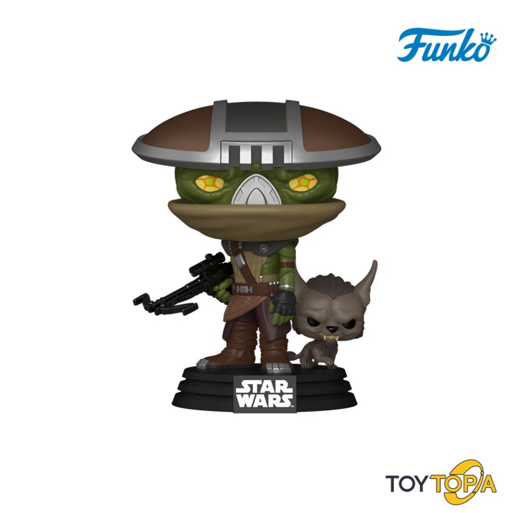 (90822)Embo & Keibu (842) POP!&Buddy Star Wars: Mandalorian & Grogu by Funko