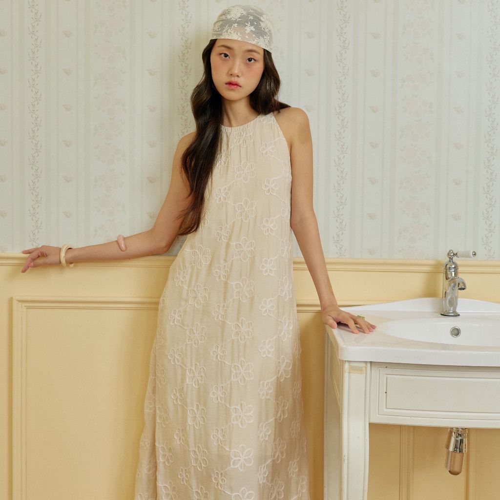 lookbooklookbook terry dress french vanilla