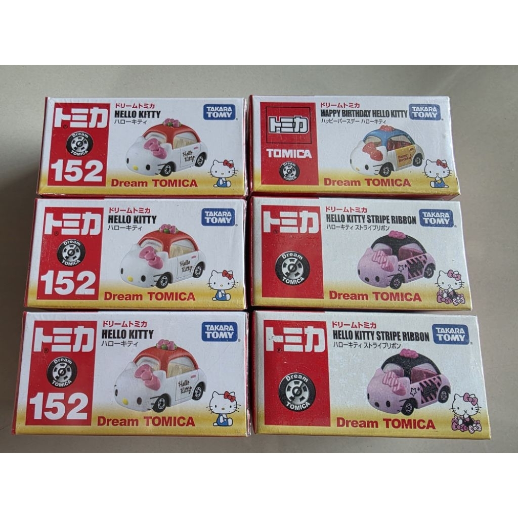 โมเดลรถเหล็ก Tomica Dream Hello Kitty (มี 3 สี)