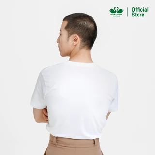 ห่านคู่ เสื้อยืดคอกลม รุ่น Modern สีขาว ไร้ตะเข็บข้าง แพ็ก 1 ตัว