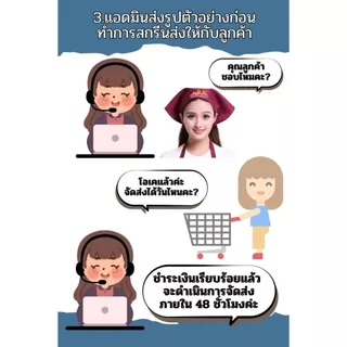 【สั่งทำตามรูปได้】รับสกรีนหมวกเชฟ ผ้าโพกหัว ทรงสามเหลี่ยม ร้านอาหาร ทํางาน เบเกอรี่ คาเฟ่