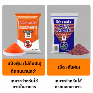 ✅พร้อมส่ง🔥ผงไล่งูเรลการ์ 2.5KG ป้องกันงูเข้าบ้าน ไล่งู ไล่ตะขาบ ไล่แมลงมีพิษ โรยรอบบ้าน สวน ฟาร์ม กันฝน ใช้นาน 150 วัน