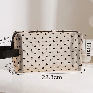 A080 กระเป๋าใส่เครืองสำอางค์ หลายขนาด ความจุขนาดใหญ่ พกพาง่าย สินค้าพร้อมส่ง