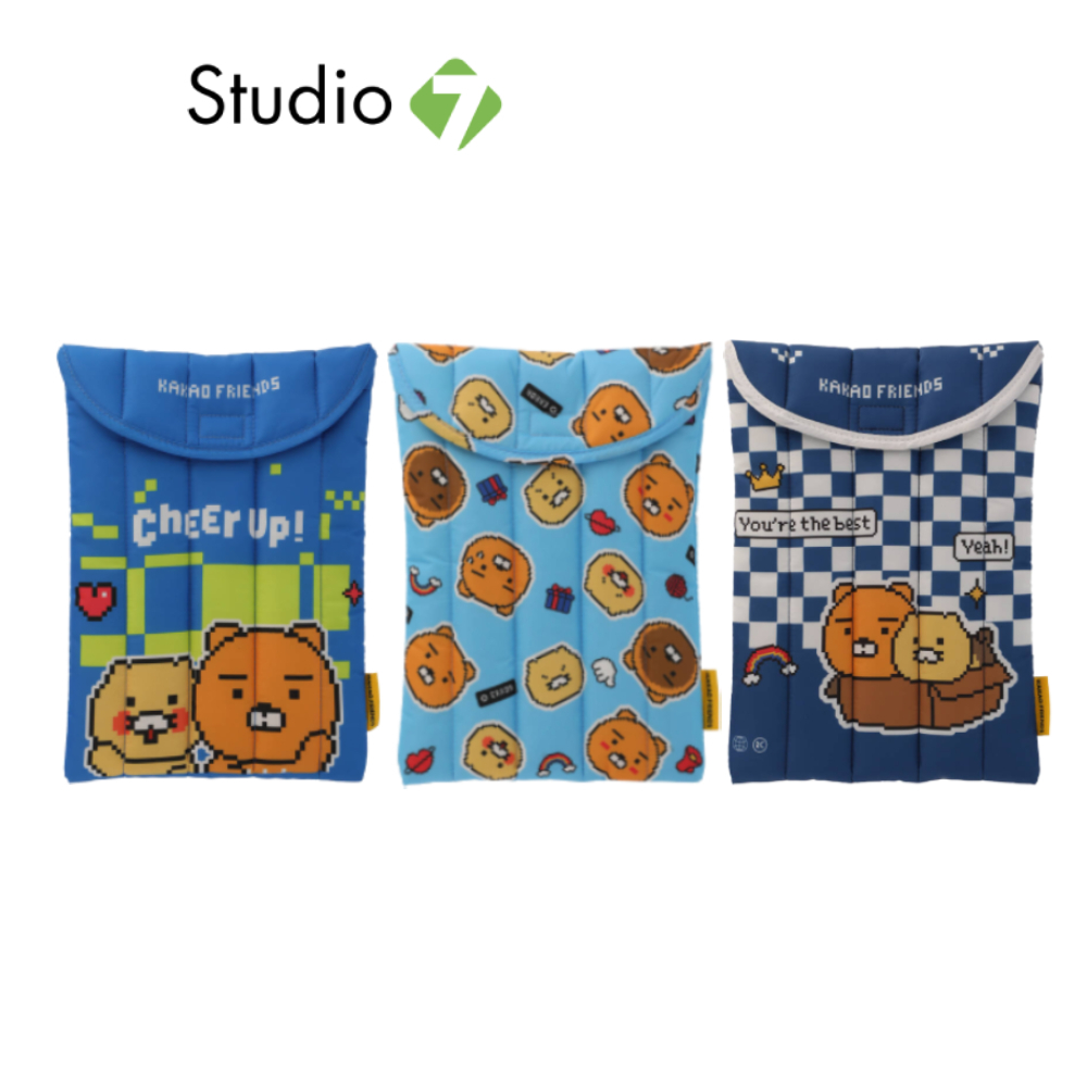 กระเป๋าโน๊ตบุ๊ค QPLUS x KAKAO Friends Fluffy Laptop Sleeve by Studio7