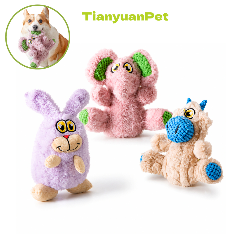 ของเล่นสุนัข ของเล่นสัตว์เลี้ยง Dog Toy ตุ๊กตากัดสุนัข ช่วยแก้เบื่อให้น้องหมา ช่วยลดความเครียด เหมาะกับสุนัขทุกวัย