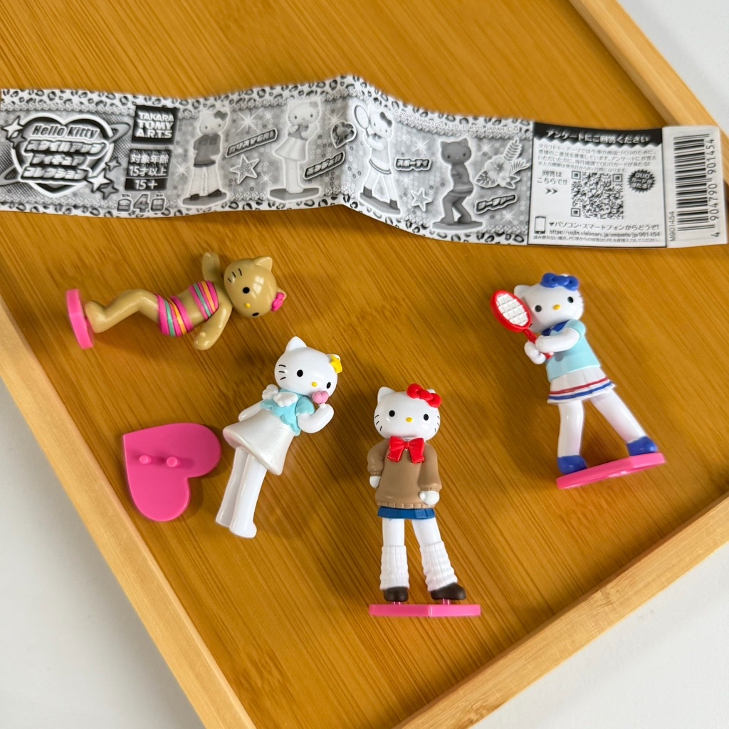 ( พร้อมส่ง / ส่งด่วนได้ ) รวมกาชาปอง Hello Kitty ขายาว