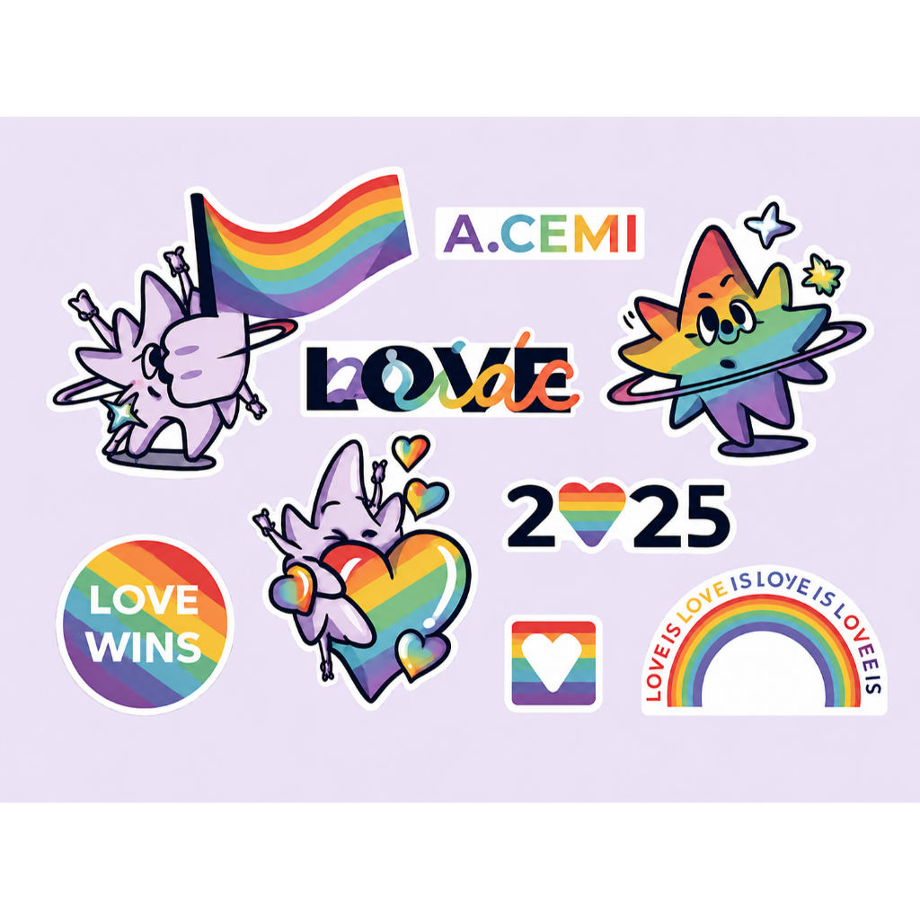 A.CEMI Price Sticker สติกเกอร์ Price Month