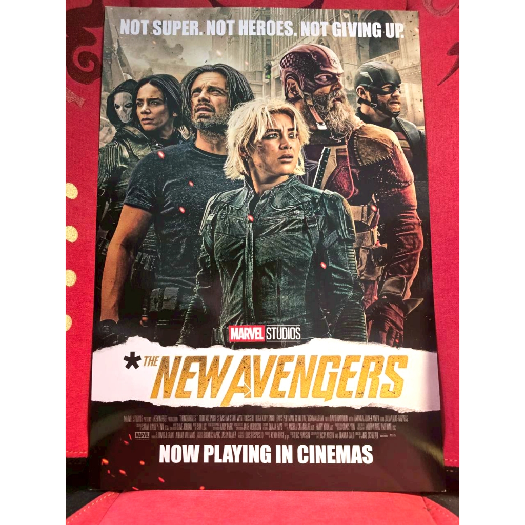โปสเตอร์ภาพยนตร์ Thunderbolts - 4DX - SCREENX (Marvel Studios)