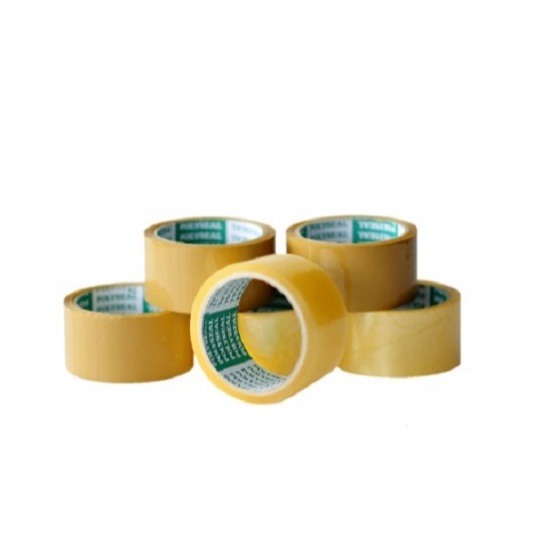 (KTS) OPP เทป โพลีซีล 2 นิ้ว POLYSEAL (เลือกสีได้) บรรจุ 1 ม้วน