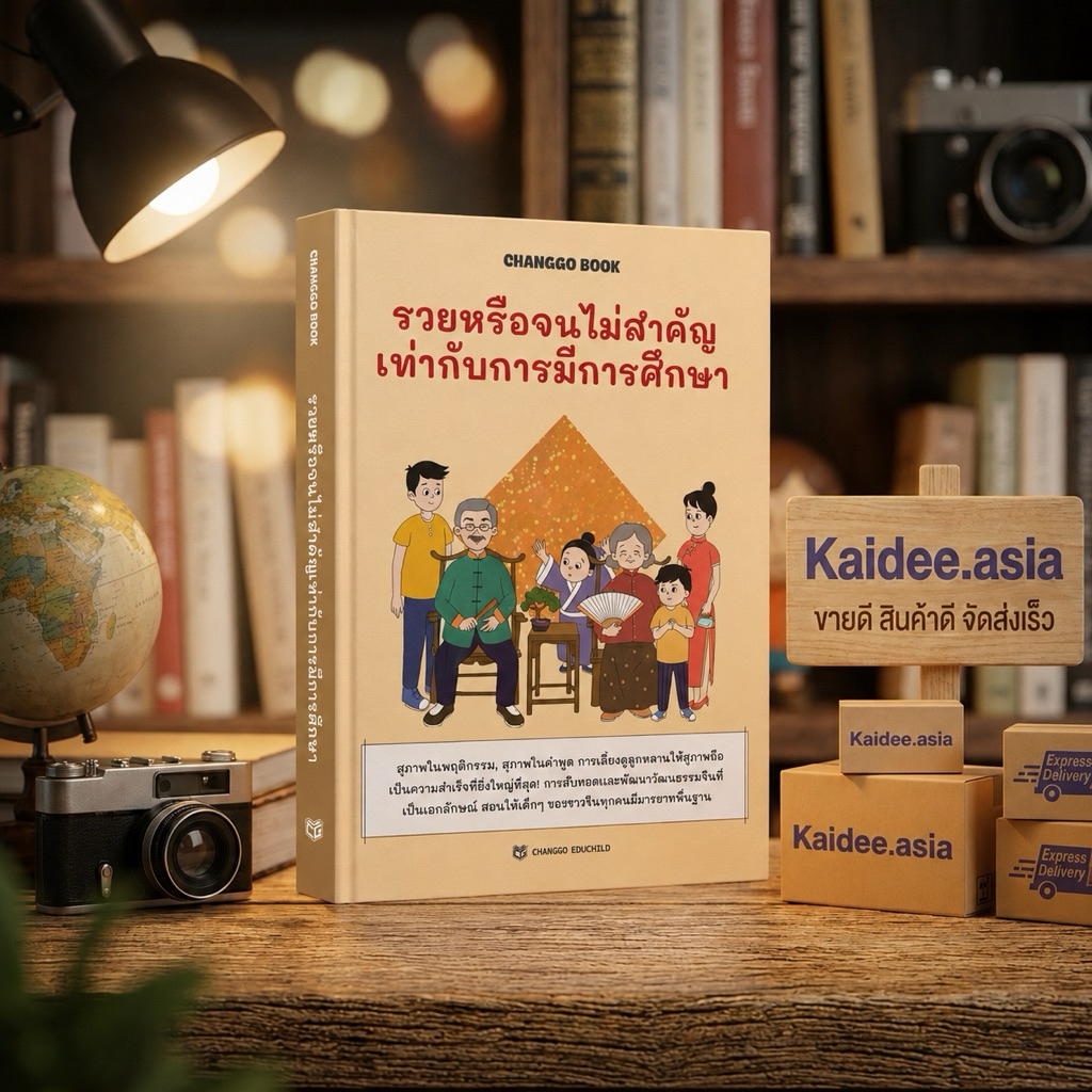 ✅ หนังสือขายดี รวยหรือจนไม่สำคัญ เท่ากับการมีการศึกษา
