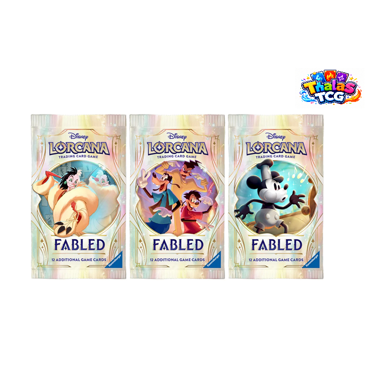[จัดส่ง 22-26 June] Disney Lorcana TCG : Fabled Booster Pack (Set 9)