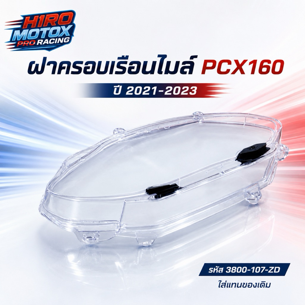 ฝาครอบเรือนไมล์ PCX160 ปี 2021-2023 #3800-107-ZD #AMH BRAND