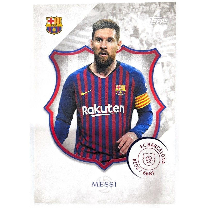 การ์ดฟุตบอลรวมทีมบาเซโลน่ารวมทุกรุ่น จากกล่อง 2024-25 Topps FC Barcelona 125 Years Anniversary Soccer