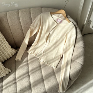 DOPEY.PUFFY / COZY CARDIGEN เสื้อแขนยาวผ้าฉลุ