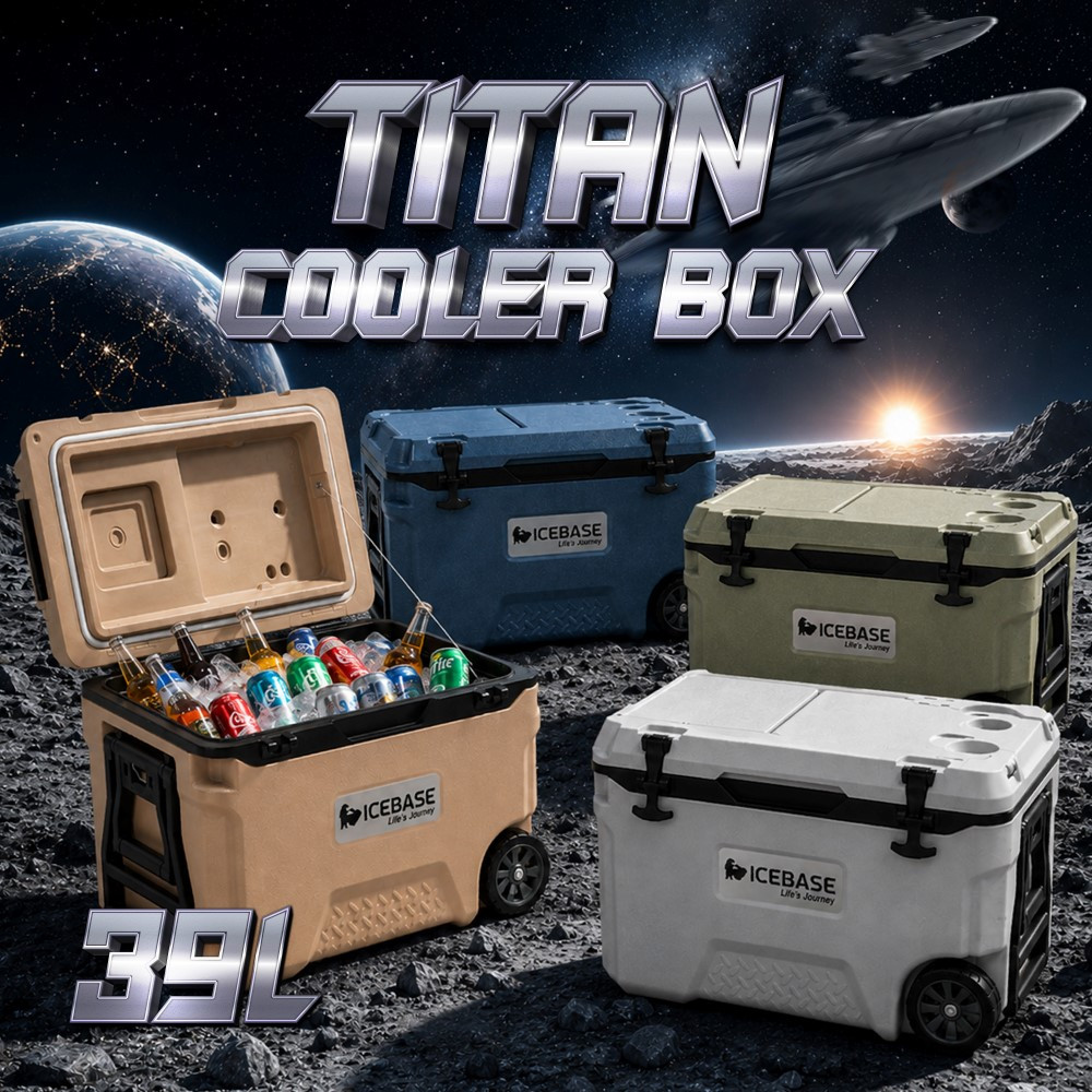 ICEBASE กระติกเก็บความเย็น ขนาด39ลิตร (TITAN) รุ่น CLT-039 (มีหลายสี)