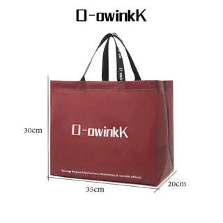 O-owinkK กล่องของขวัญ+ถุงของขวัญ ชุดเซตบรรจุของขวัญสีแดงหรูหรา เหมาะแพ็คของขวัญวันเกิด เทศกาลต่างๆ