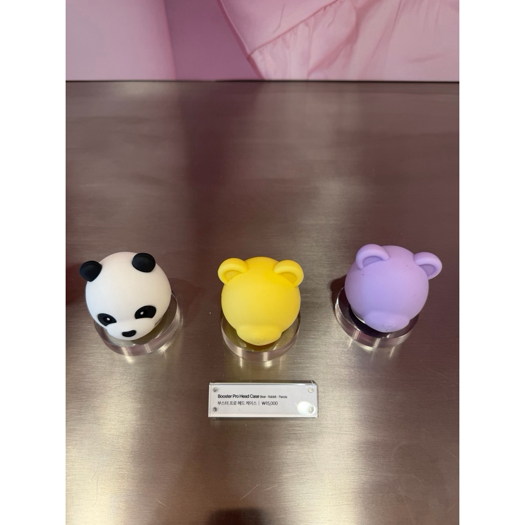 [ฝาครอบรูปสัตว์ ใช้ได้ทั้งรุ่นธรรมดาและรุ่น x2] Medicube Booster Pro Head Cover Cap Case ฝาปิดหัวเครื่องนวดหน้า medicube