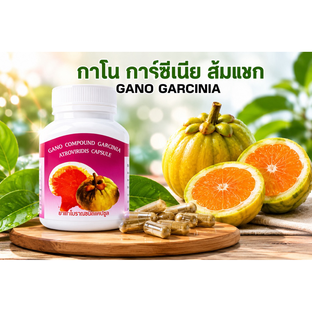 ส้มแขกกาโน Gano วิตามินซีธรรมชาติ 🔥ราคาโปรโมชั่น
