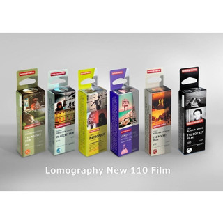 ฟิล์มสี 110 Lomography Color Film 110 24exp ฟิล์ม 110 lomo film