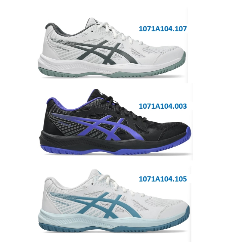 ASICS UPCOURT 6 รองเท้าแบดมินตัน อินดอร์ ผู้ชาย หน้ากว้างปกติ