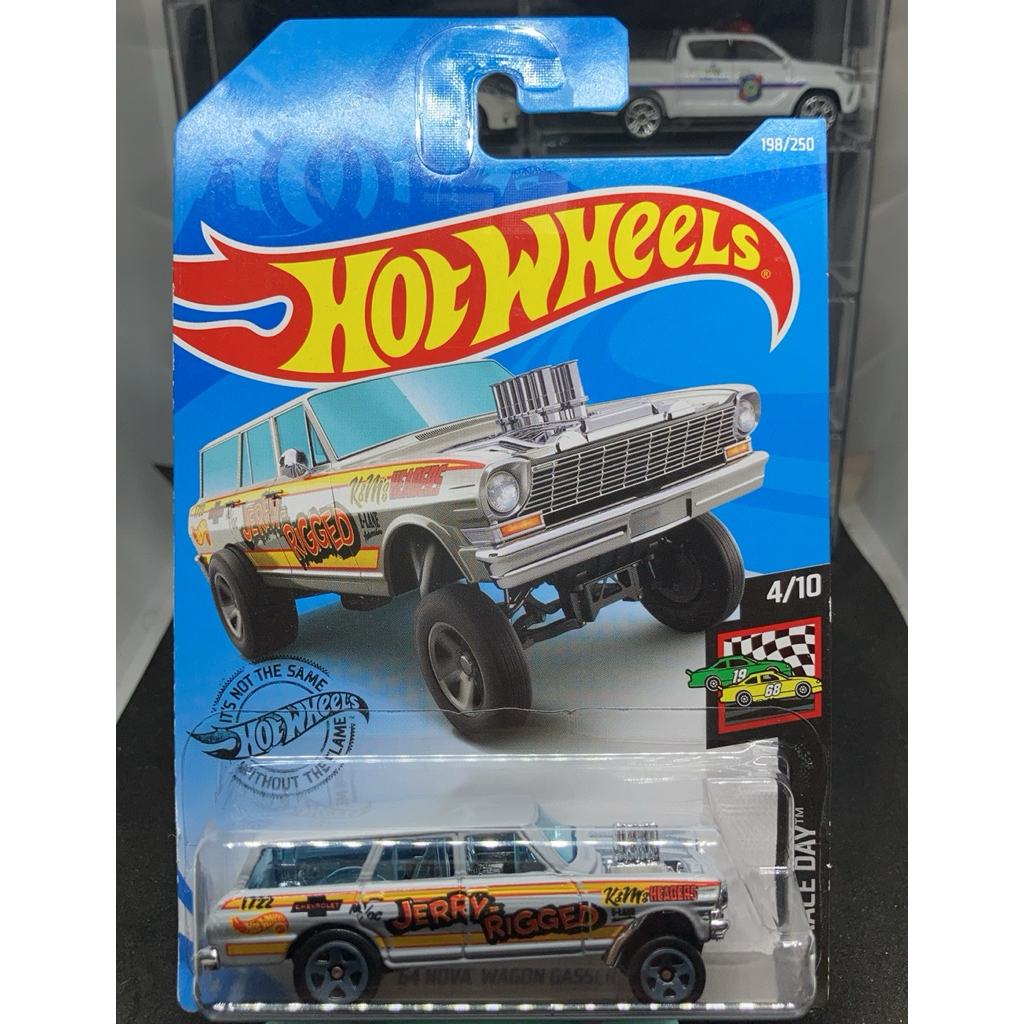 รถเหล็ก HotWheels '64 NOVA WAGON GASSER  3+