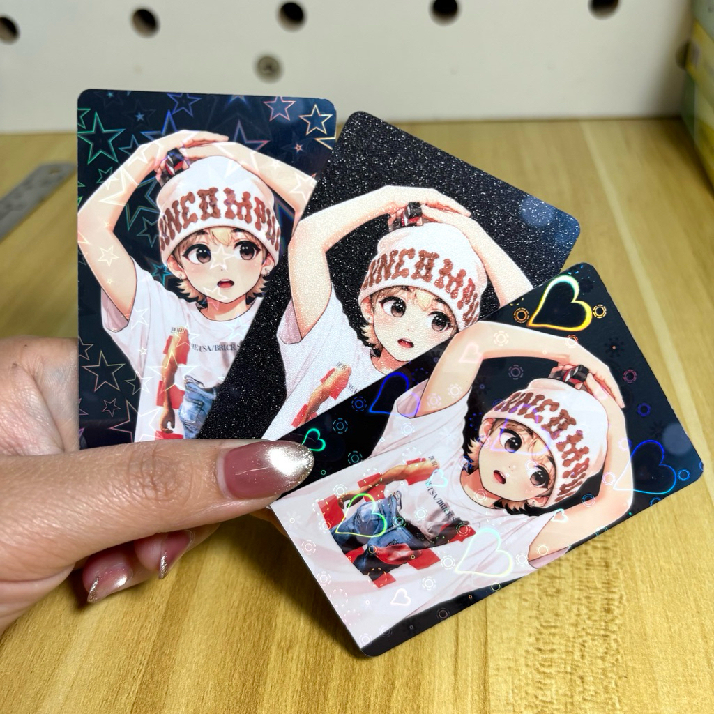 รับทำโฟโต้การ์ด PVC วัสดุพลาสติก หนา 0.76มิล