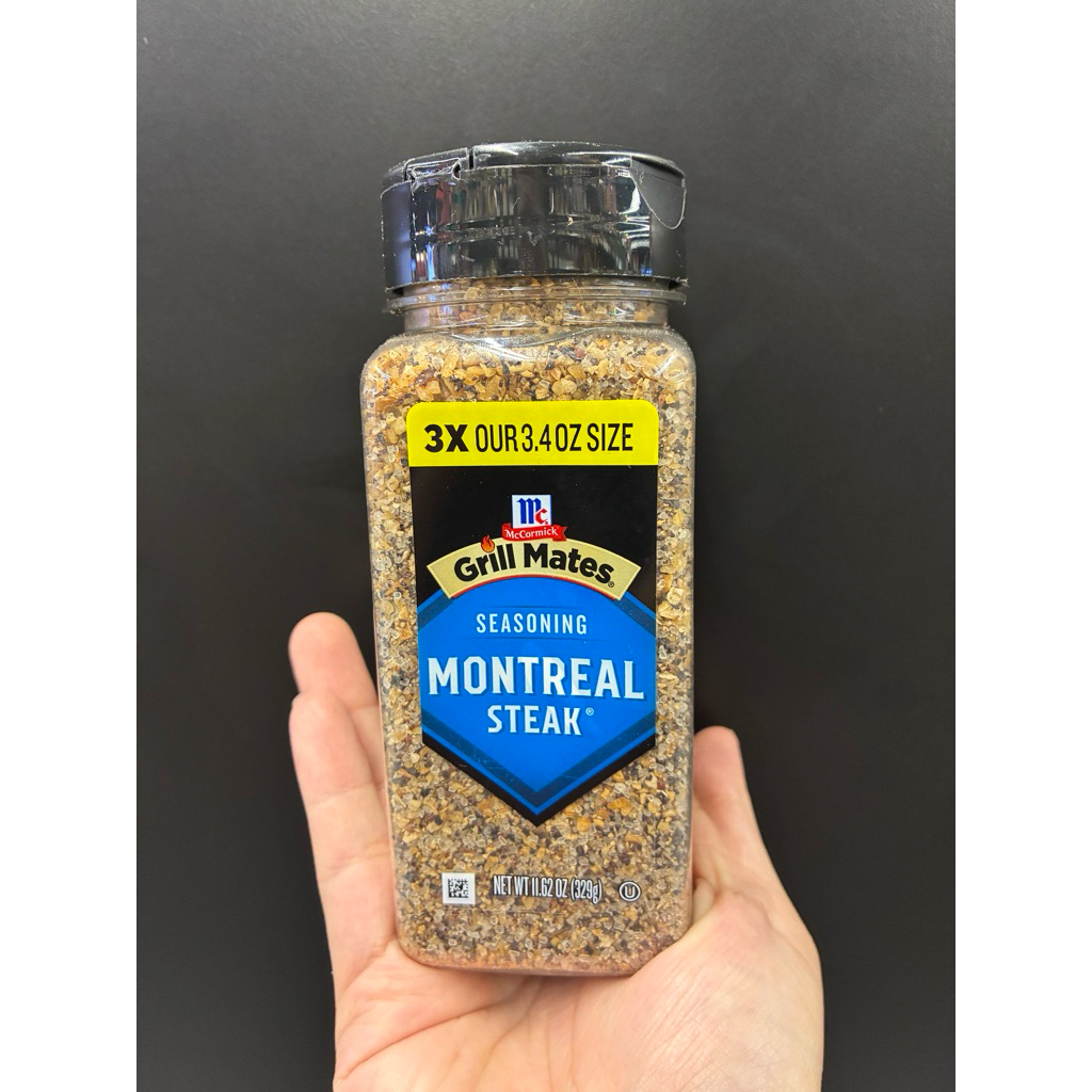 MCCORMICK Montreal Steak Seasoning 329 g  แม็คคอร์มิค เครื่องปรุงรสสเต๊ก 329 กรัม