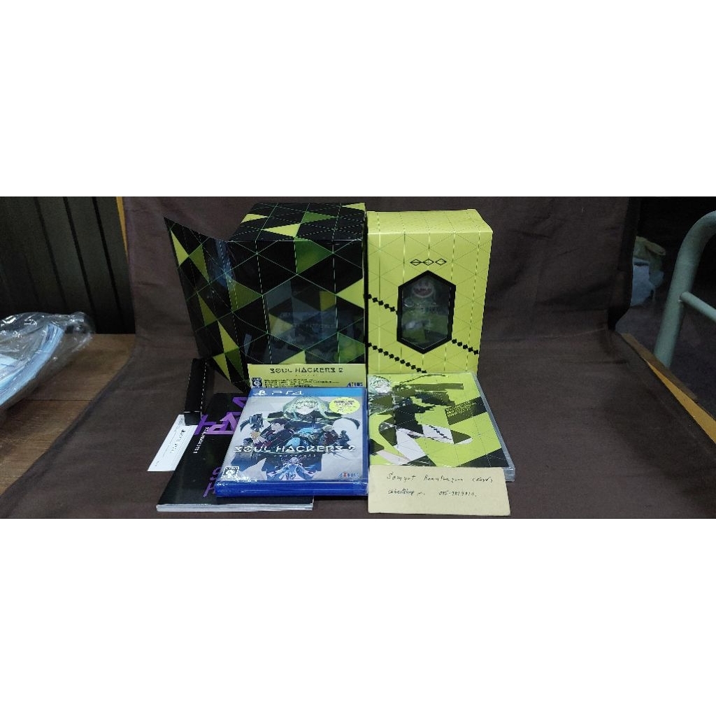 Box ps4 Soul hackers 2 ใหม่