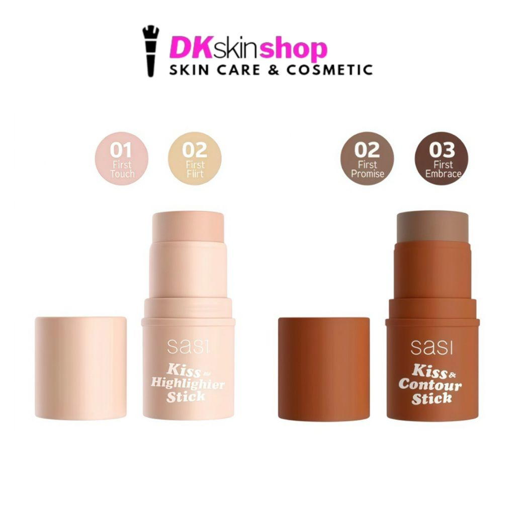 ศศิ คิส แอนด์ ไฮไลท์เตอร์/คอนทัวร์ สติ๊ก SASI KISS & HIGHLIGHTER/CONTOUR STICK ปริมาณ 4g. [มีให้เลือ