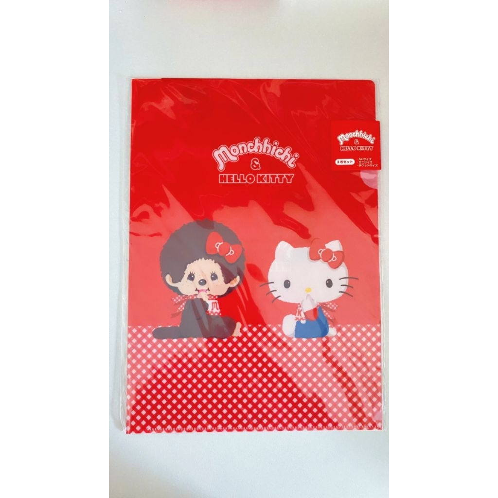 แฟ้ม monchhichi kitty หายาก***